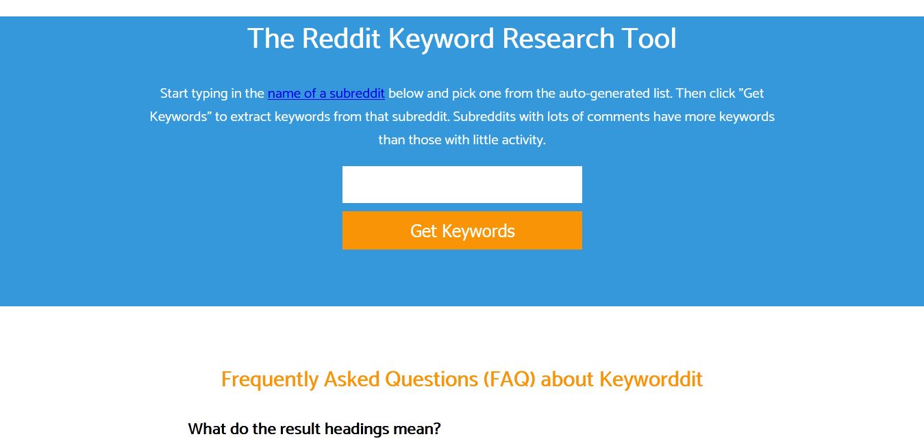 Keyworddit