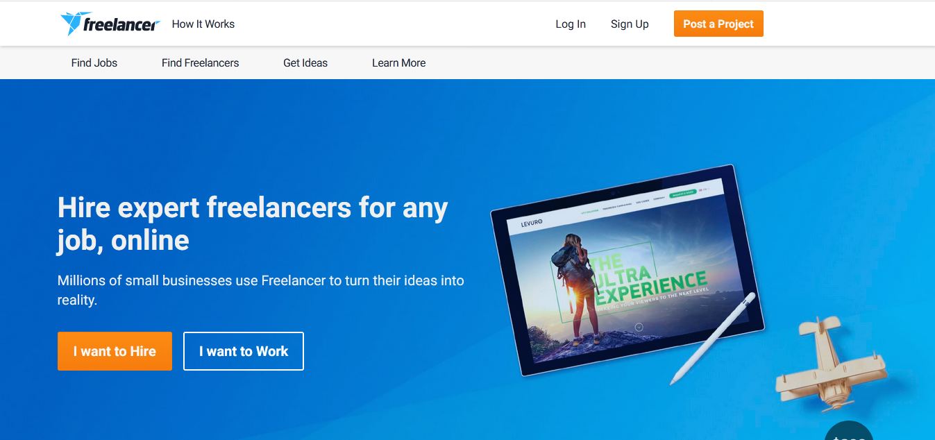 Start your freelancing service